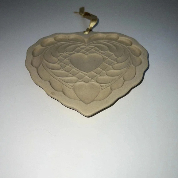 VINTAGE BROWN BAG HILL ART COOKIE Mold 1988 COUNTRY HEART EXCELLENT CONDITION - Picture 4 of 12
